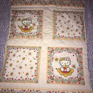 Vintage Hello Kitty fairy throw blanket
